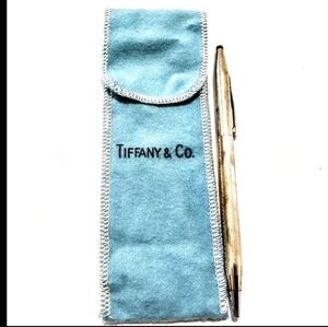 1970's Hank O' Neal Etched Sterling Silver Tiffany & Co. Vtg working Pen